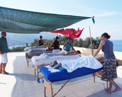 Massage lernen auf Korfu