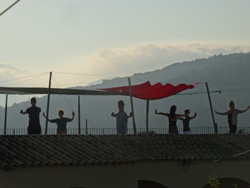 Yoga und Massage im Urlaub auf Korfu